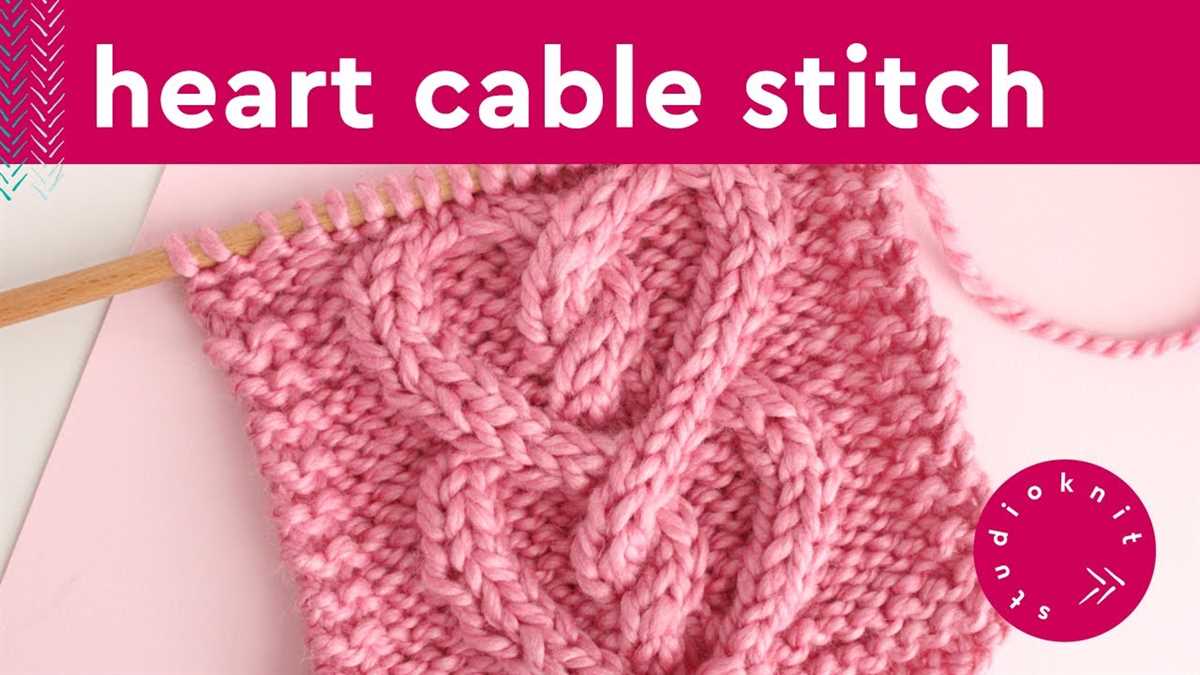 Knitting cable pattern