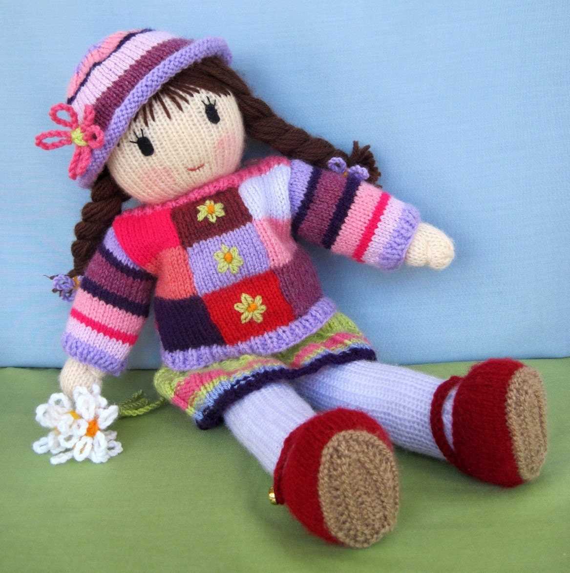 Little yarn dolls knitting pattern