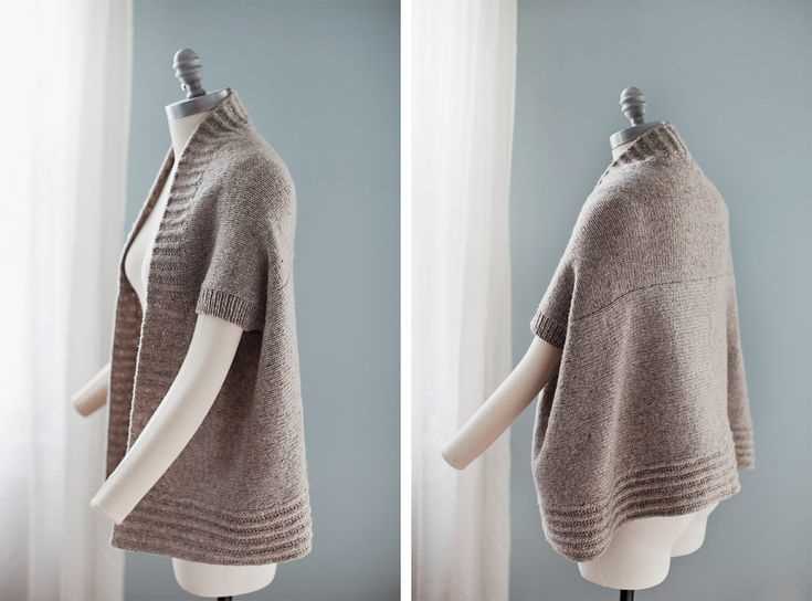 Free cocoon cardigan knitting pattern