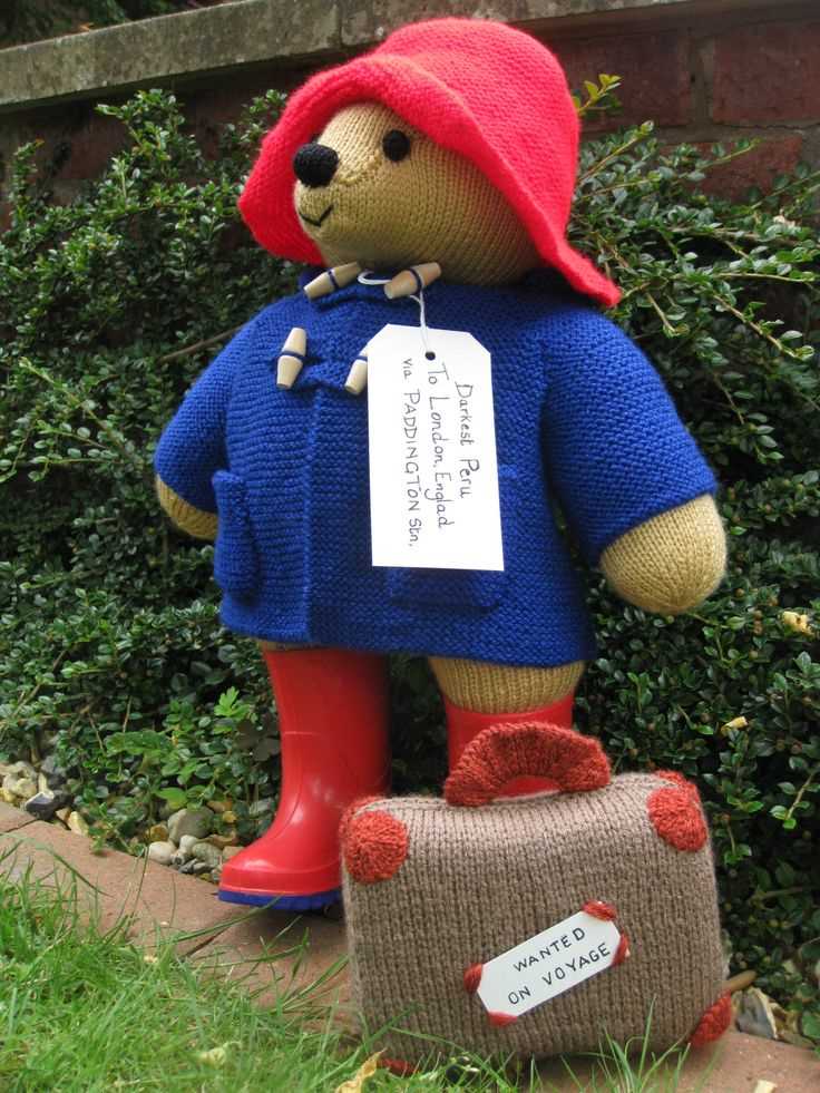 Free paddington bear toy knitting pattern