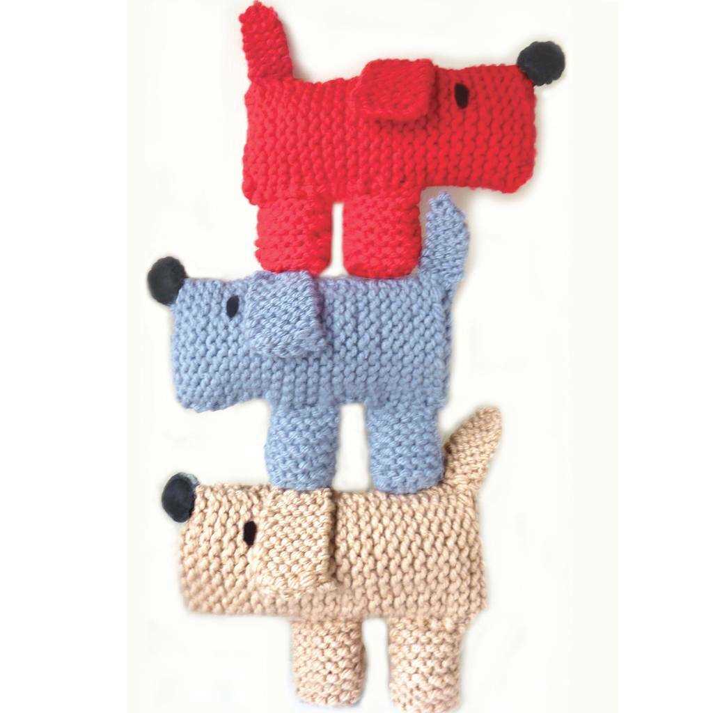 Beginner easy knit stuffed animals patterns