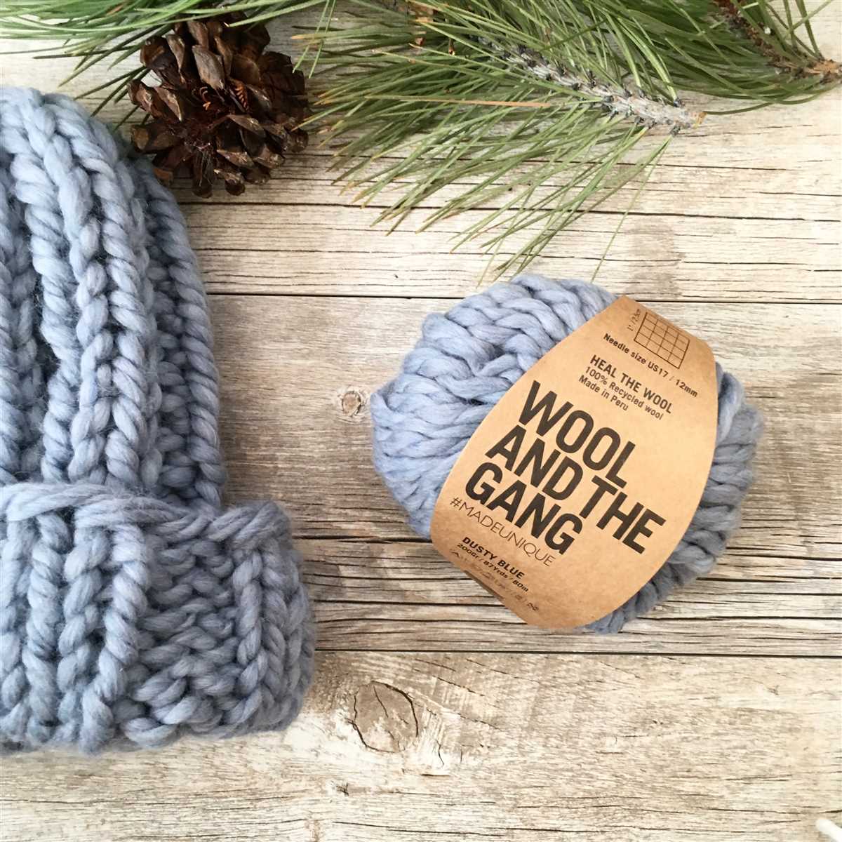 Easy chunky beanie knitting pattern