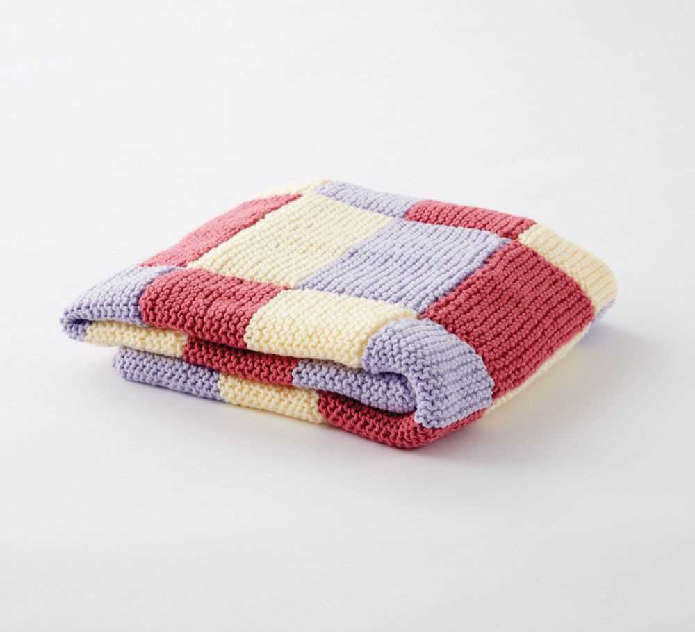 Free blanket knitting pattern