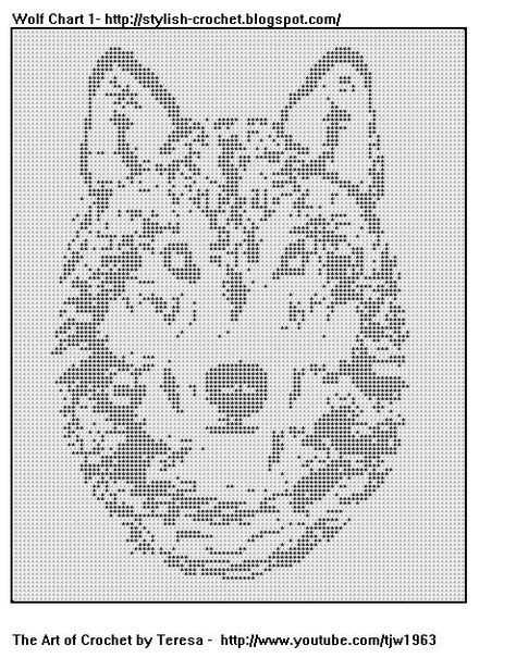 Free wolf knitting patterns