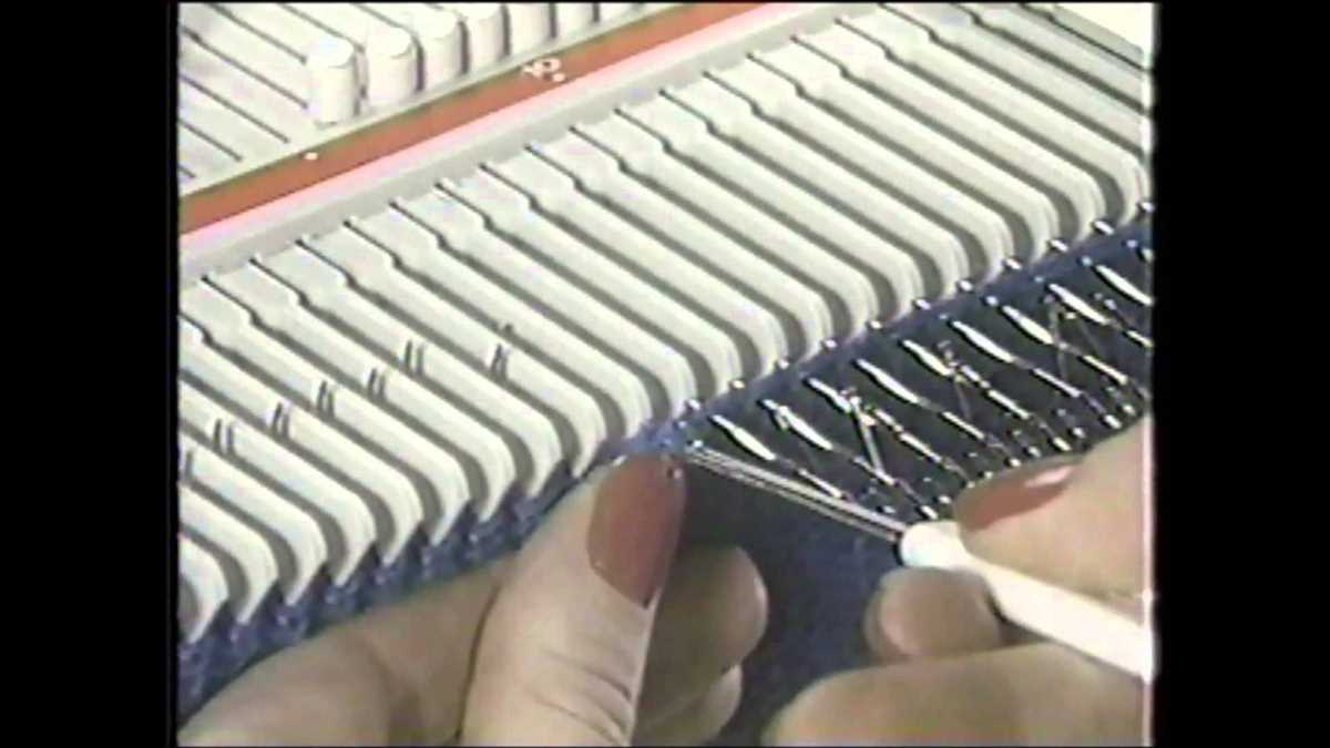 Silver reed lk150 knitting machine patterns