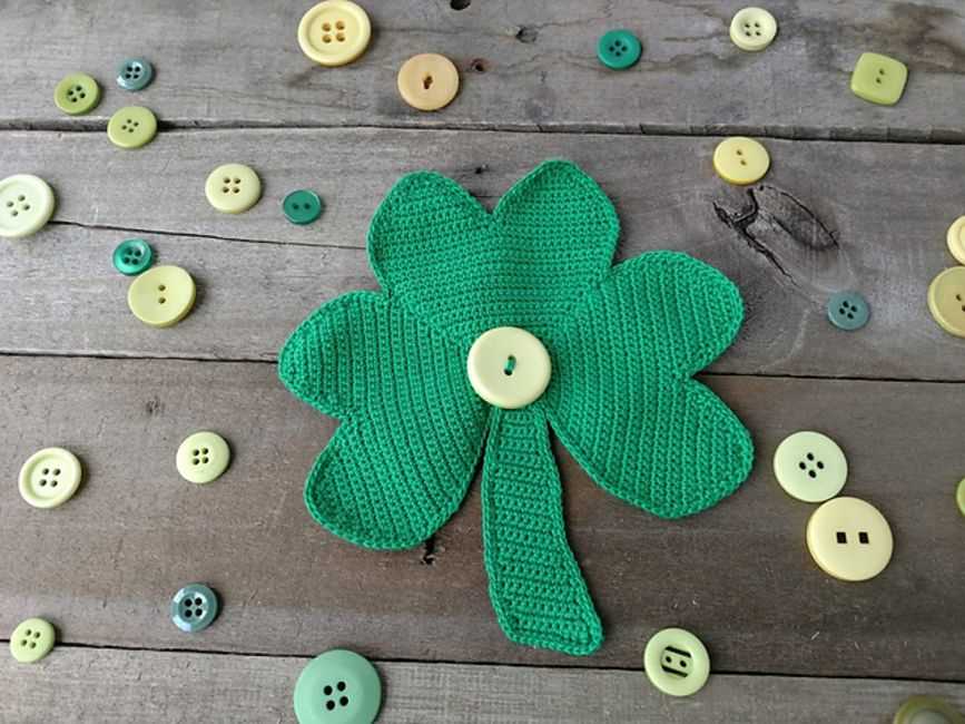 Free shamrock knitting pattern