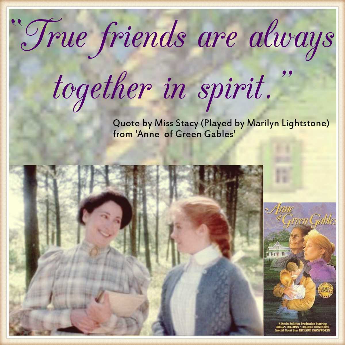 Anne of green gables knitting patterns