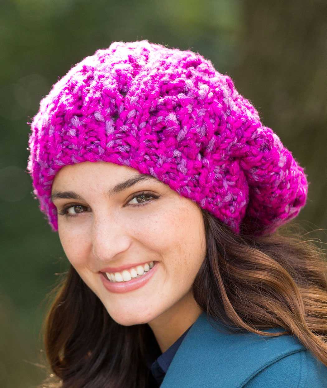 Free slouchy knit hat pattern