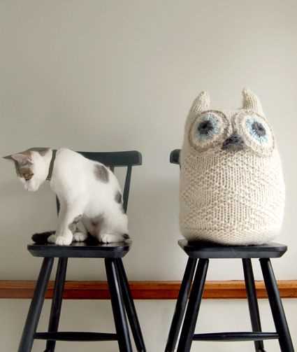 Free snowy owl knitting pattern