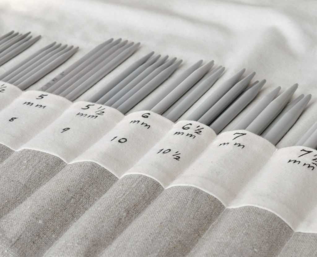 Knitting needle case pattern
