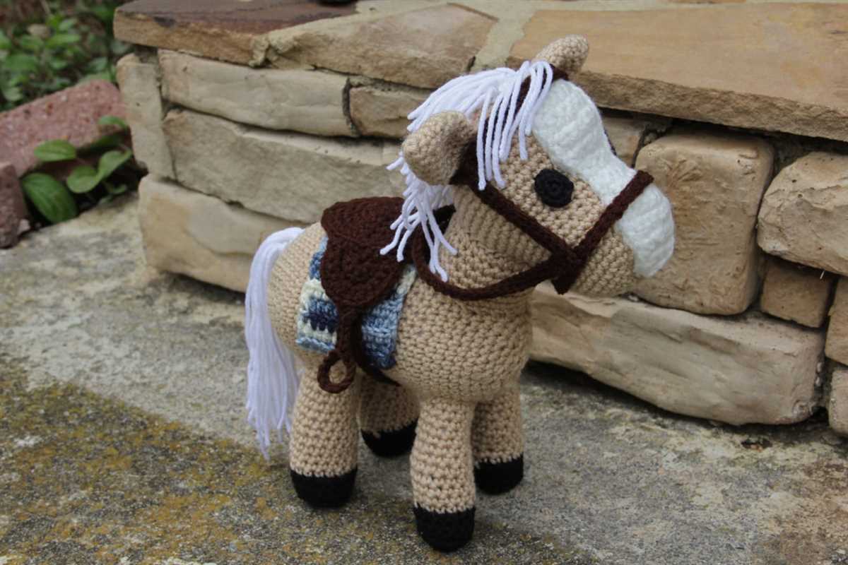 Free toy horse knitting pattern