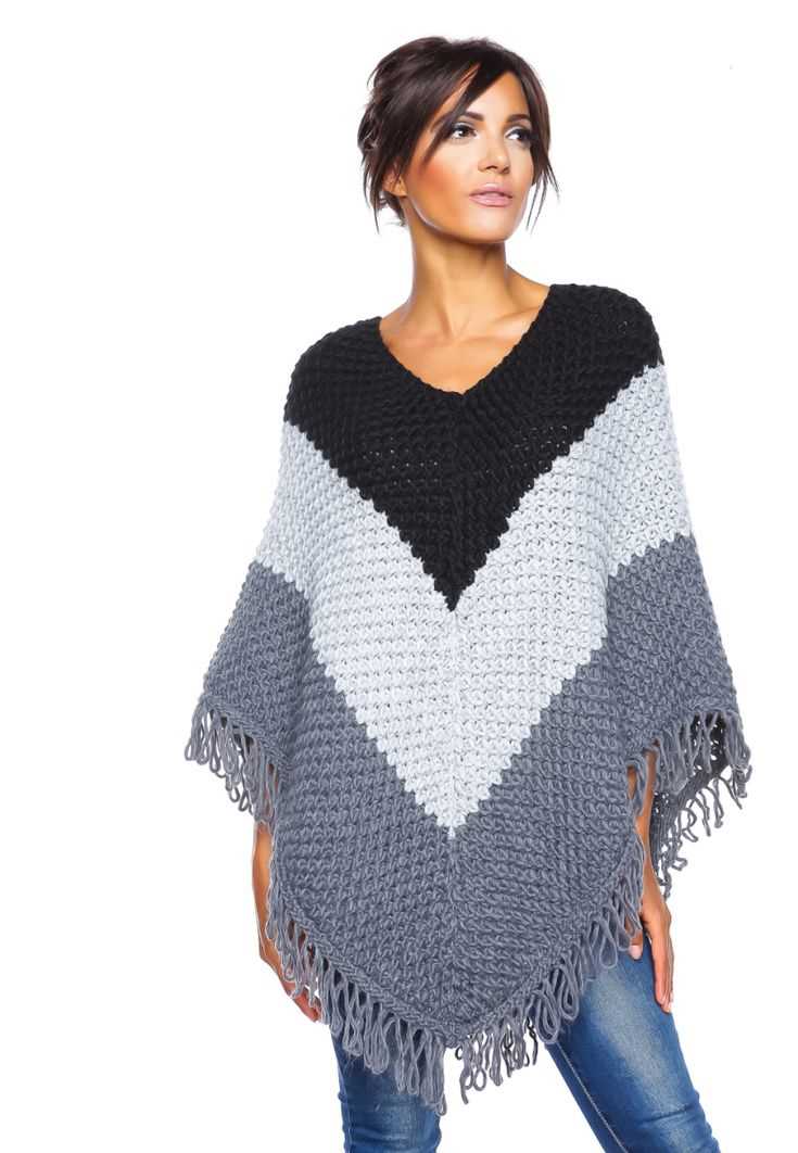Knitting patterns capes ponchos