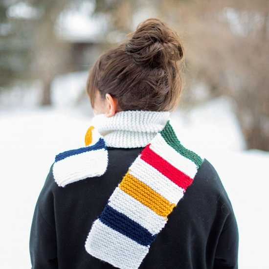 Hudson bay scarf knitting pattern