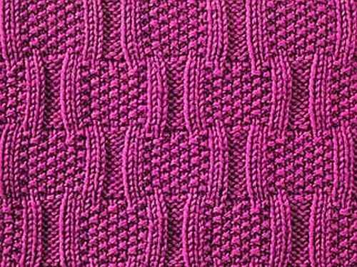 Brackets in knitting pattern