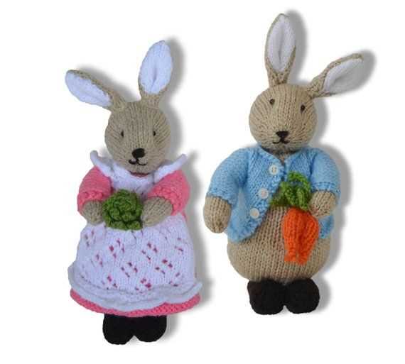 Lizzie rabbit knitting pattern
