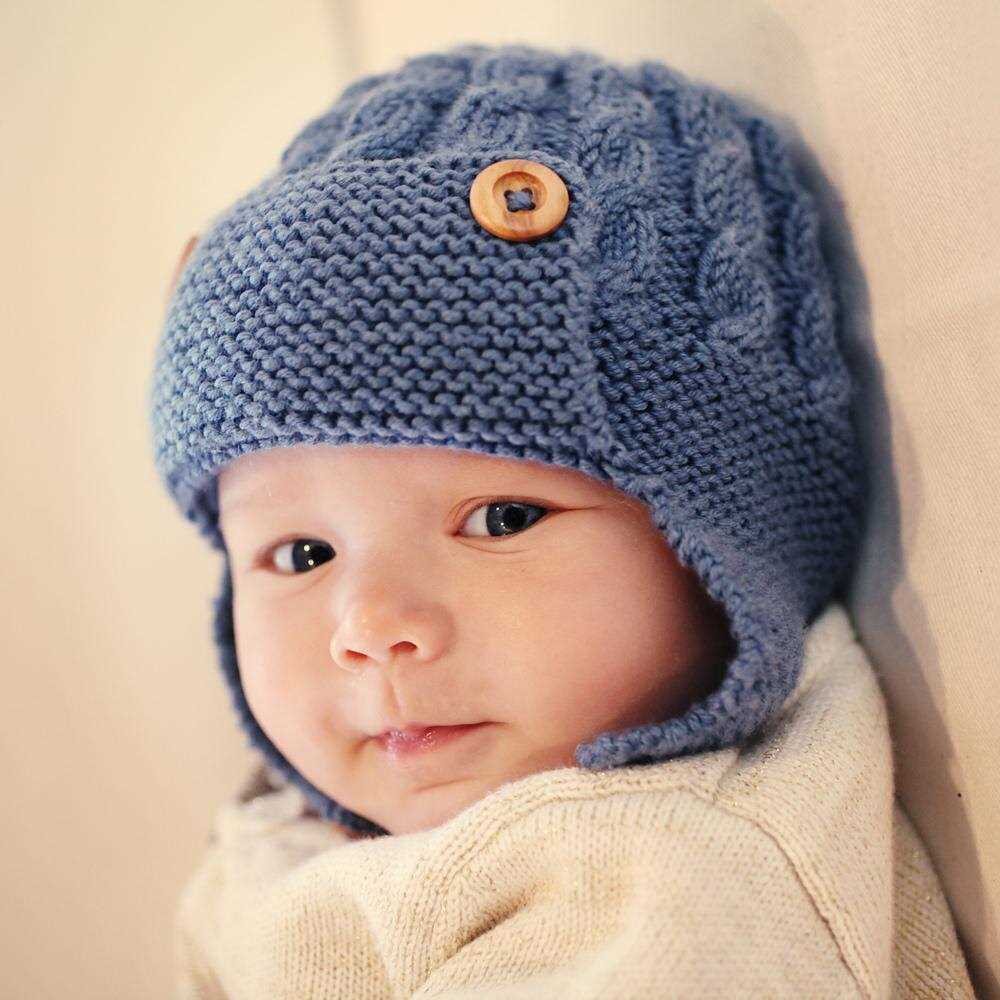 Flat knit cable hat pattern