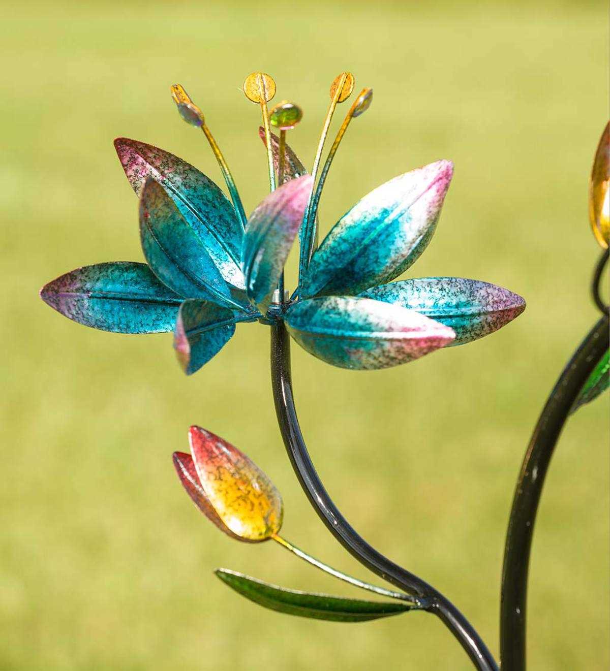 Knitted wind spinner pattern