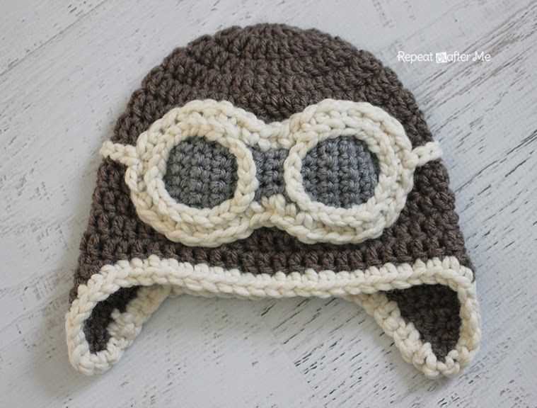 Free aviator knit hat pattern