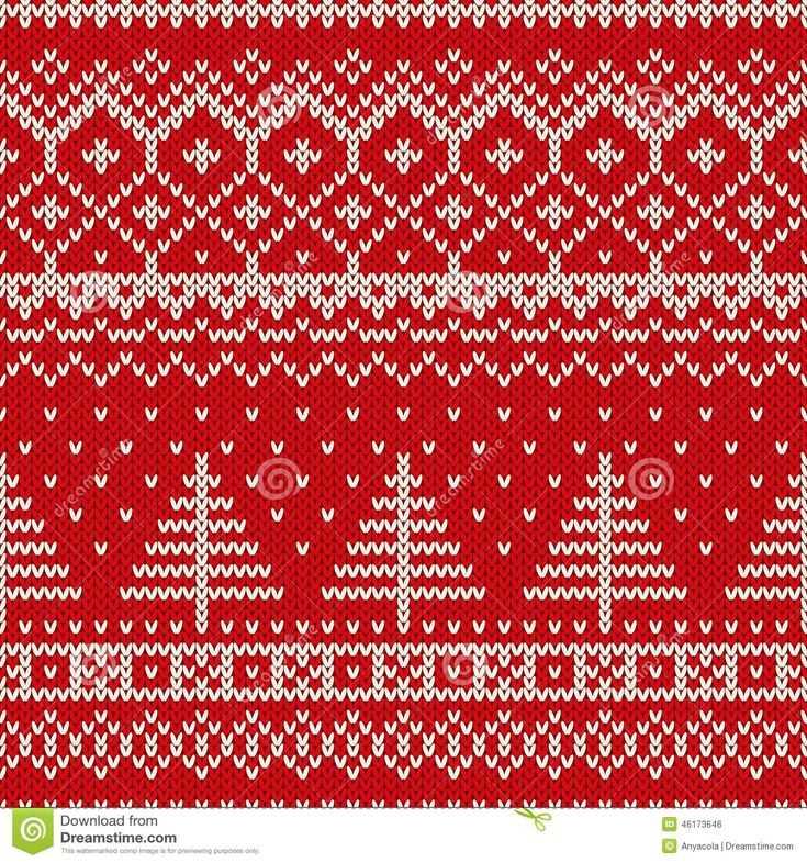 Christmas tree ornament knitting patterns
