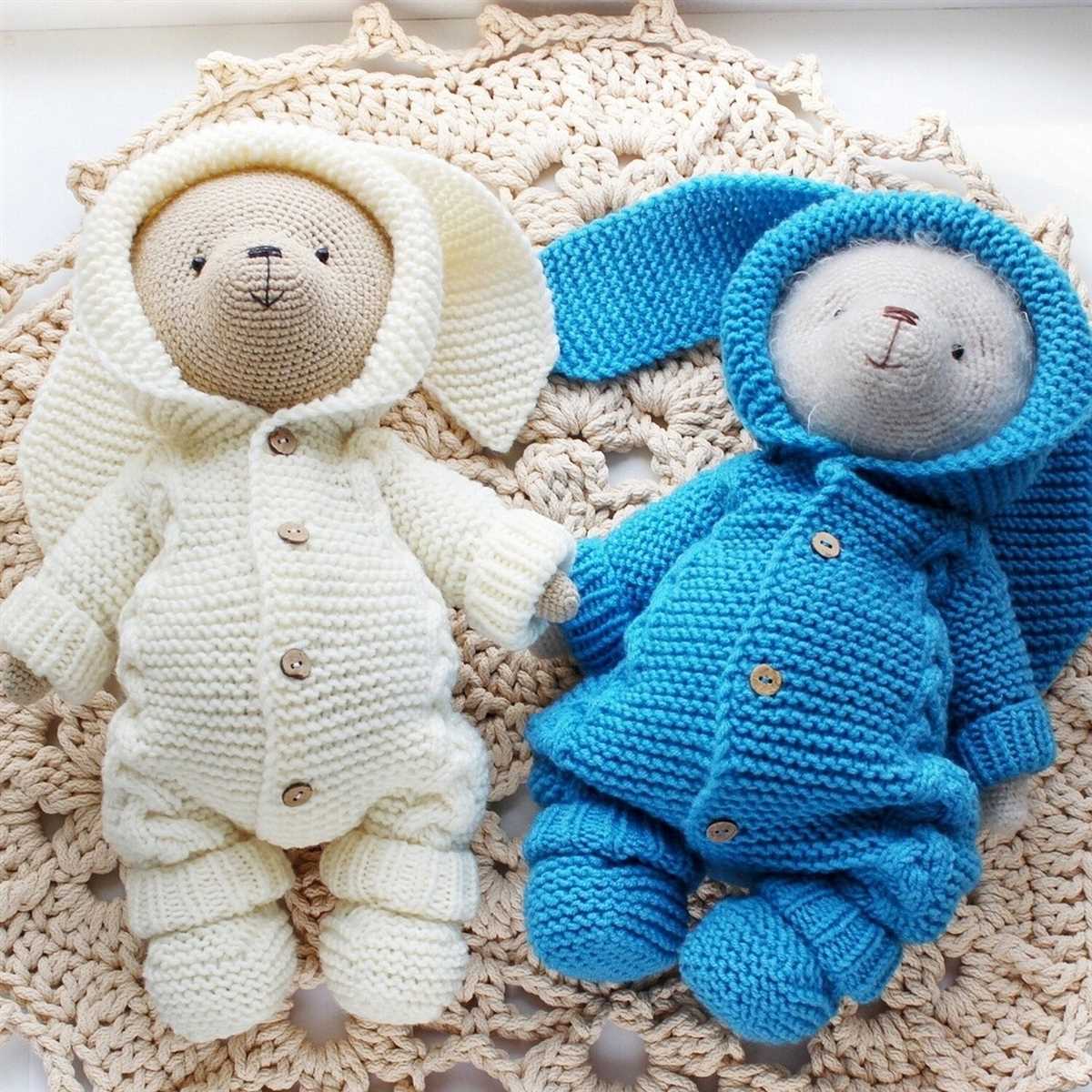 Knitted clothes for teddy bears patterns