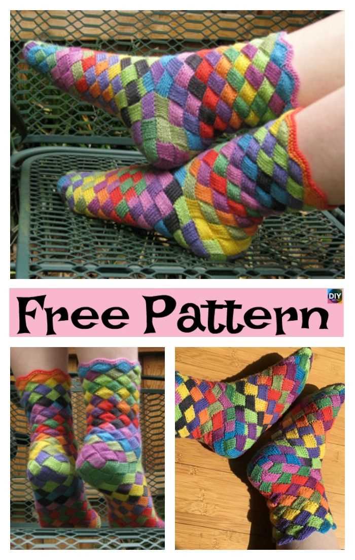 Rainbow knitting pattern free