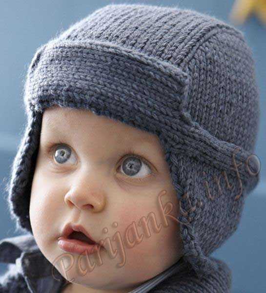 Free aviator knit hat pattern