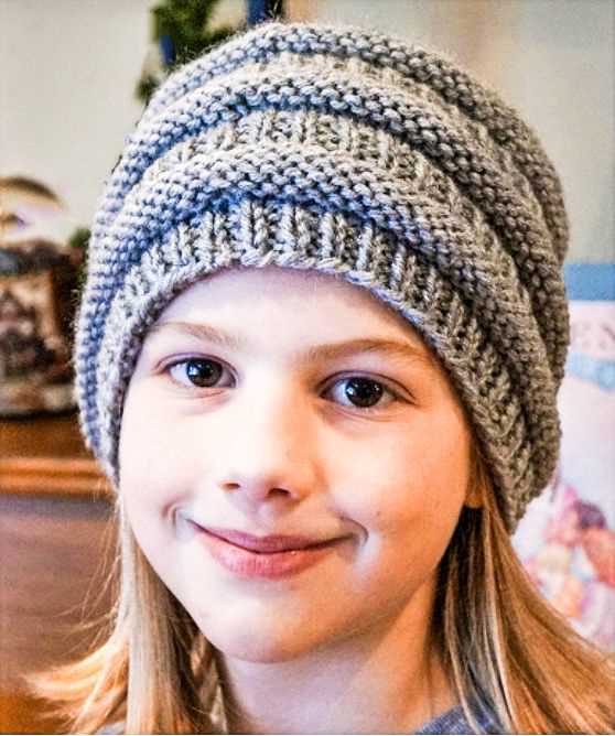 Free baby beanie knitting pattern