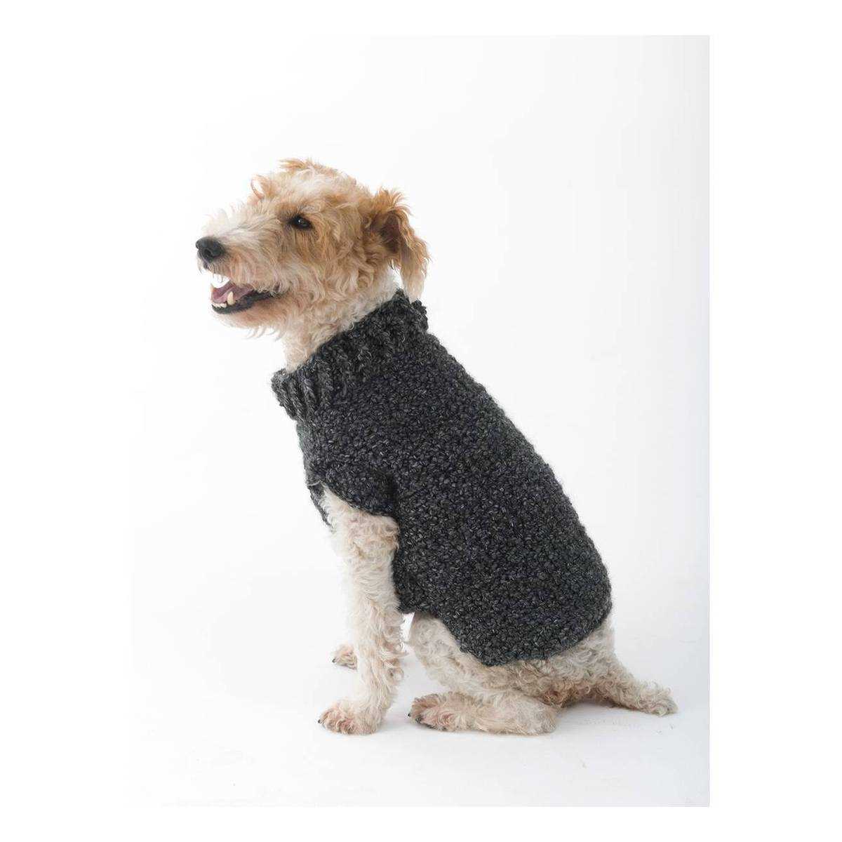 Knitting patterns for small dog sweaters