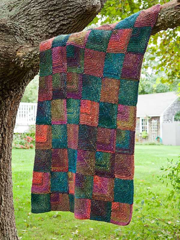 Free blanket square knitting patterns