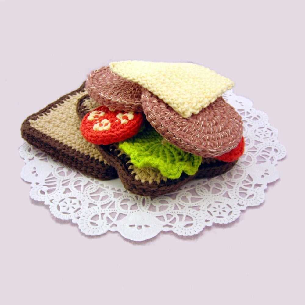 Knitted sandwiches patterns