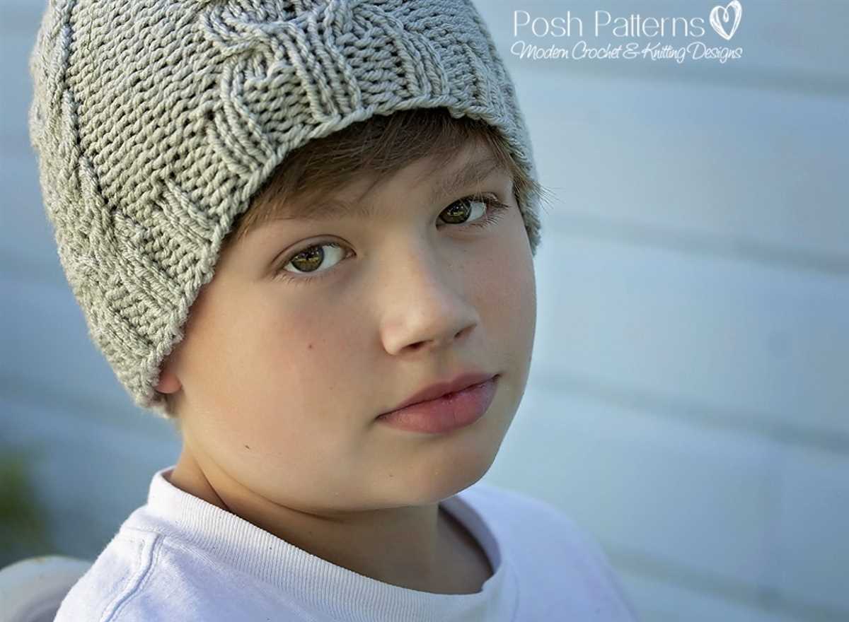 Free childs hat knitting pattern