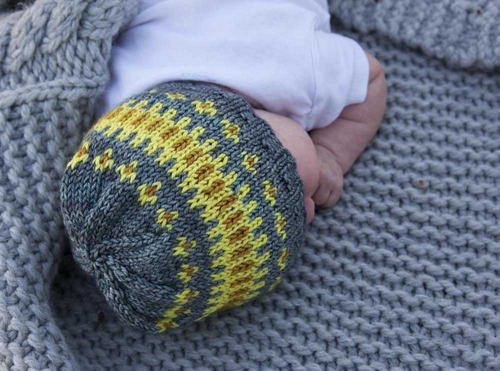 Free childs hat knitting pattern