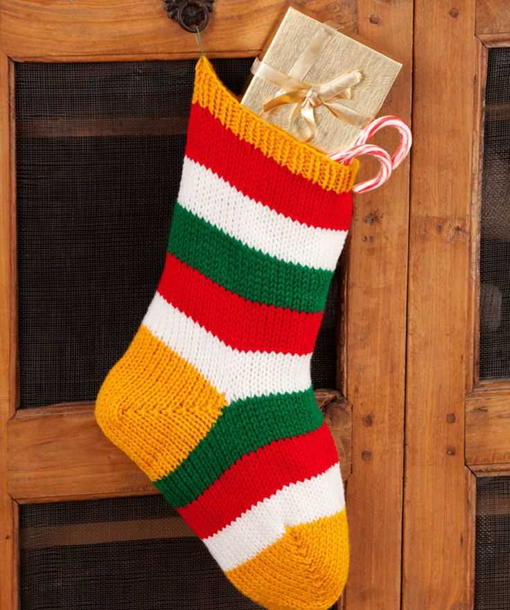 Free christmas stocking pattern knit
