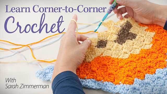 Free corner to corner knitting pattern