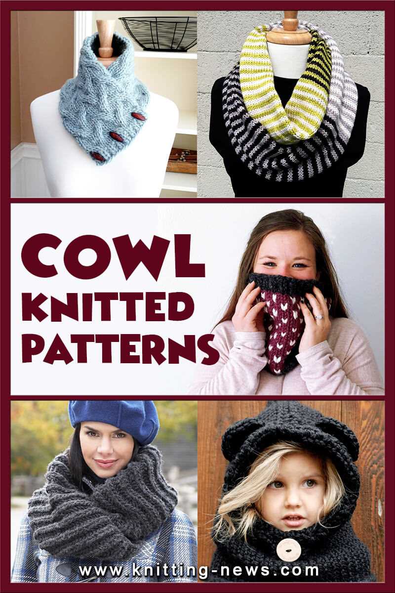 Free cowl knitting pattern straight needles