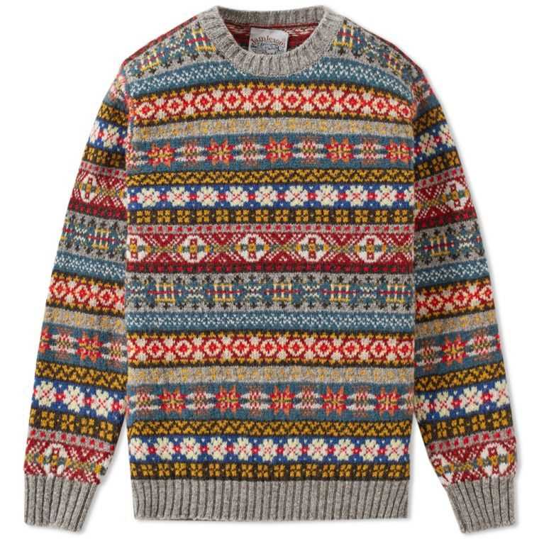 Free crew neck sweater knitting pattern
