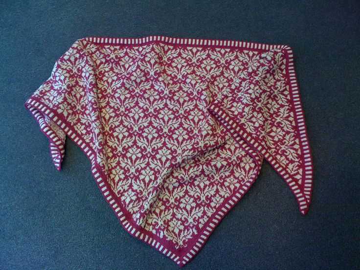 Birch shawl knitting pattern
