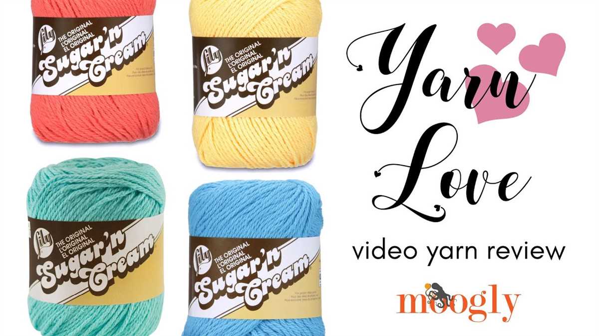 Lily sugar'n cream yarn patterns knitting