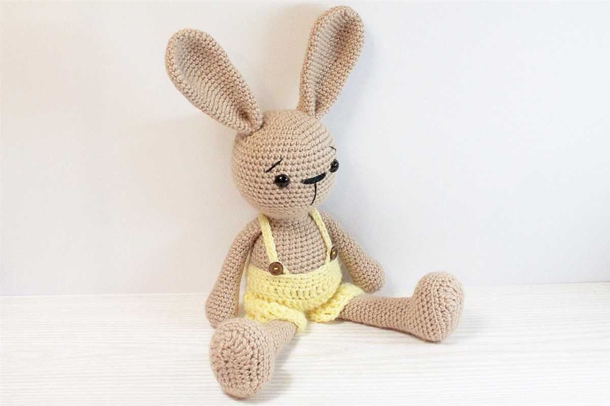 Knitting pattern for rabbit and bear