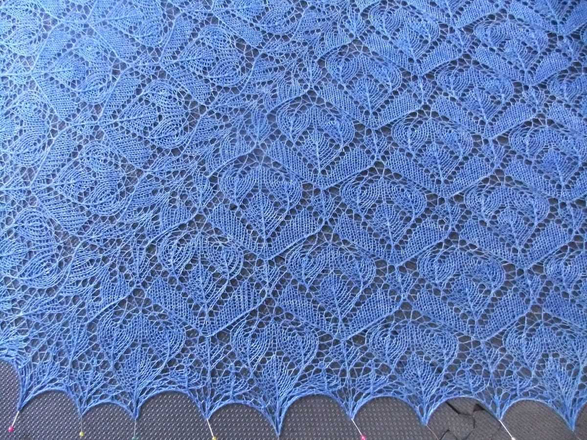 Free dk shawl knitting patterns