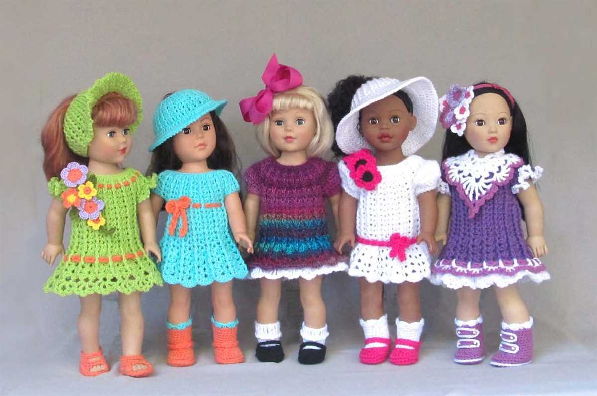 Free doll clothes knitting patterns for 18 inch dolls