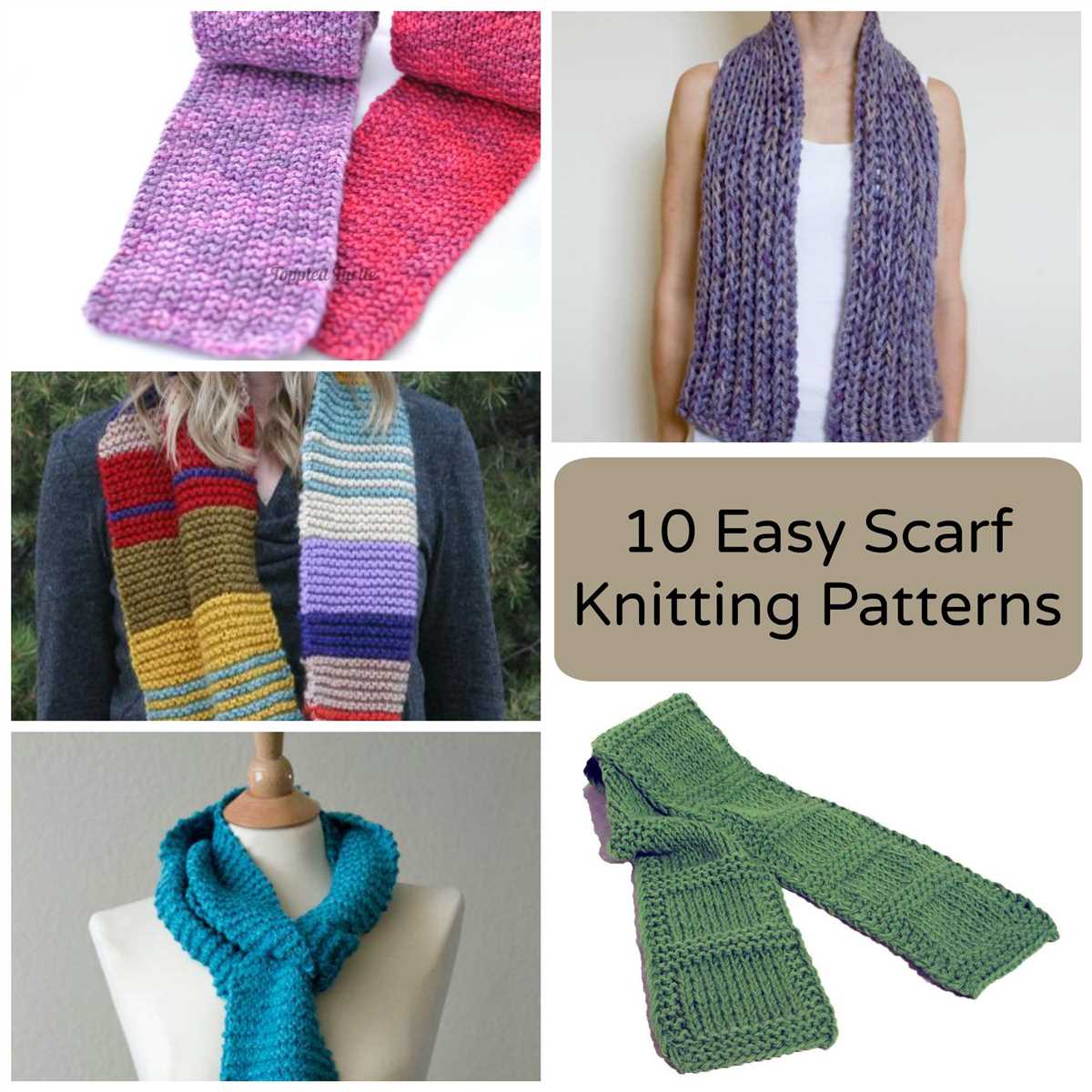 Free easy knit patterns for beginners