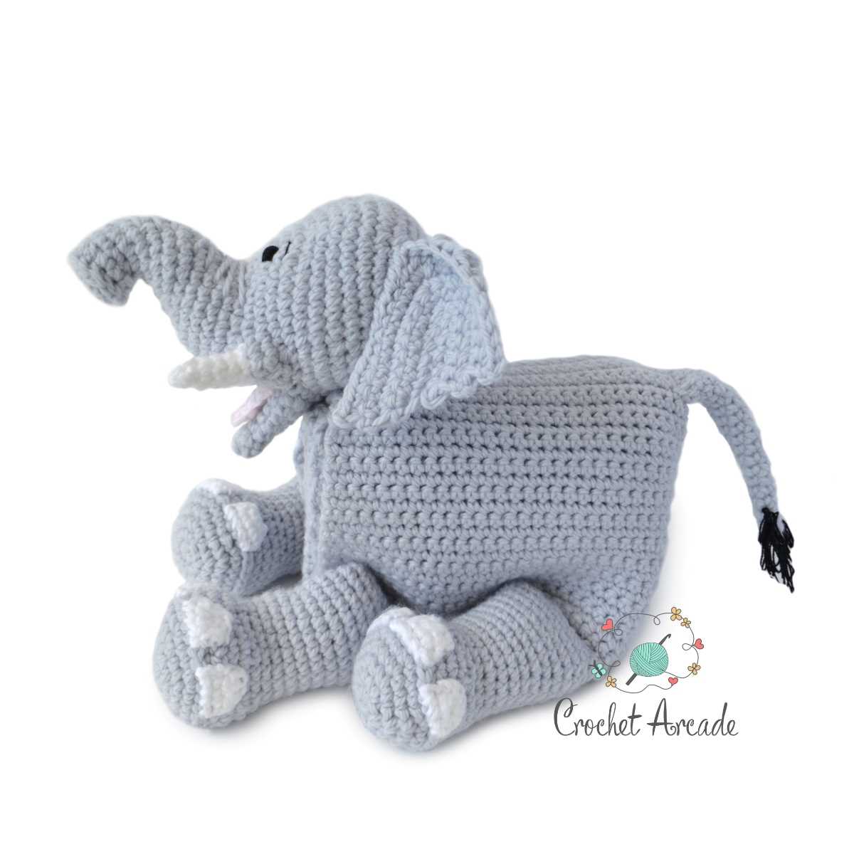 Free elephant knitting pattern blanket