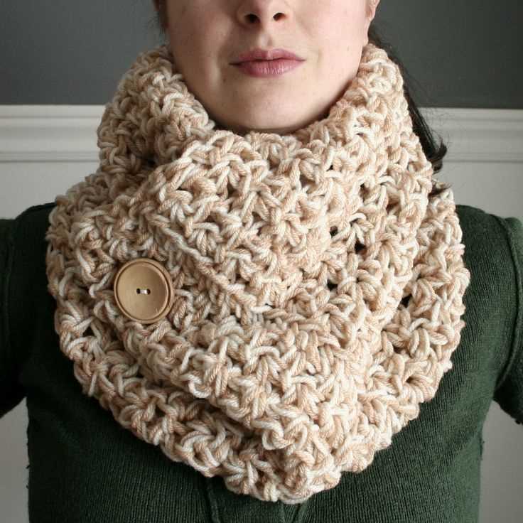 Cowl neck scarves free knitting pattern