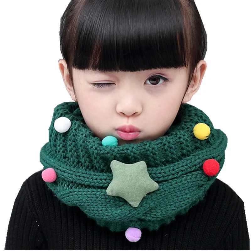 Knit child scarf free pattern