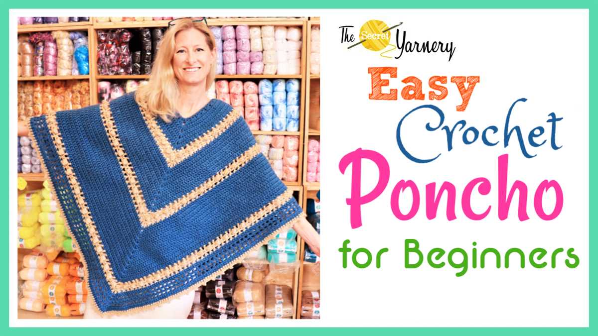 Beginner knitting poncho patterns