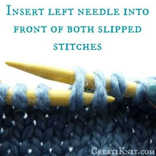What does ssk mean on a knitting pattern