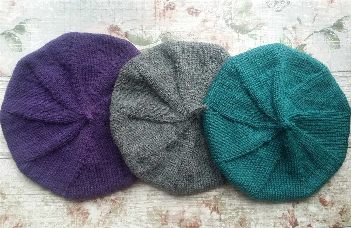 Basic knitting hat pattern