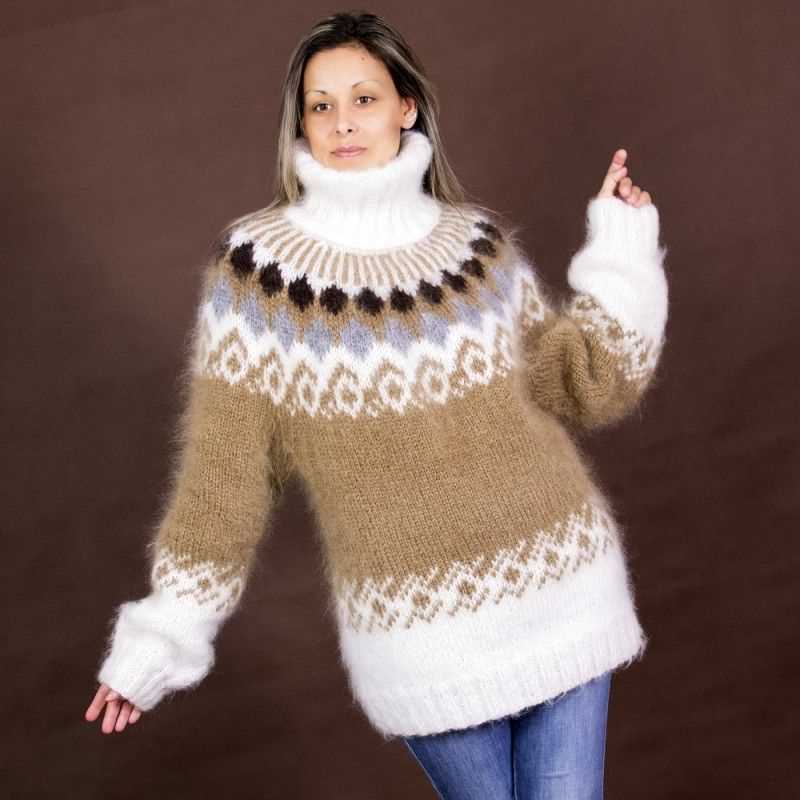 Knitting pattern mohair sweater
