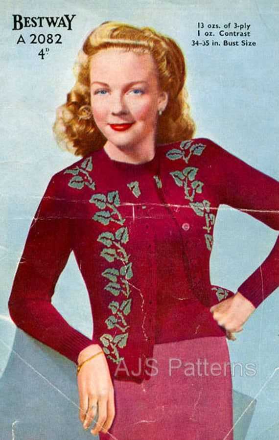 Free vintage knitting patterns for ladies